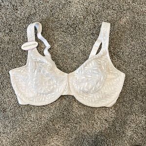 White Minimizer Bra